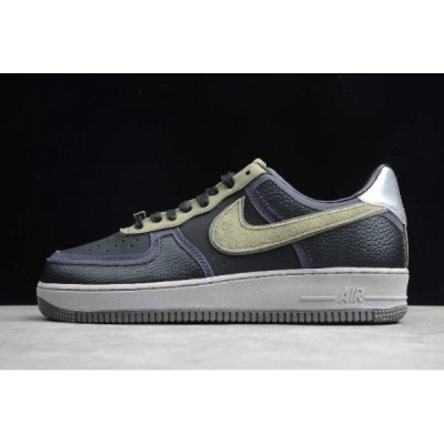 Nike Erkek Air Force 1 Low Siyah / Koyu Gri Kaykay Ayakkabı Türkiye - XRAWDR1T